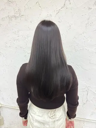 ロング カラー 柔らかい透明感カラー 🎀クルミ🎀のヘアスタイル