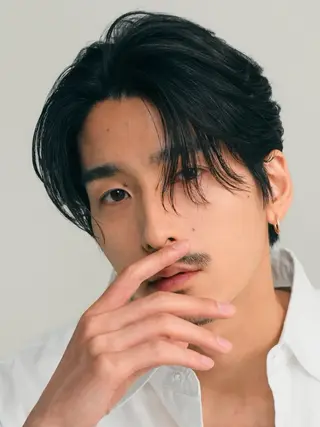 ショート パーマ メンズ 江藤 竜広のヘアスタイル