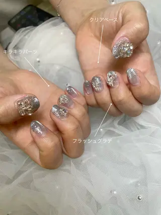 ネイル パーツたくさん🍓 SUMIのネイルデザイン