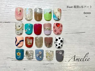 ネイル いちじゅう あおいのネイルデザイン
