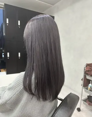 ロング カラー 山路 和花のヘアスタイル
