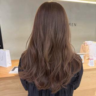 ロング カラー 🍇ぶどうカラー🍇 akariのヘアスタイル