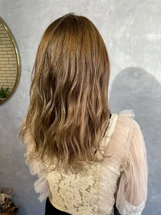 セミロング 【髪質改善】 川津翔太のヘアスタイル