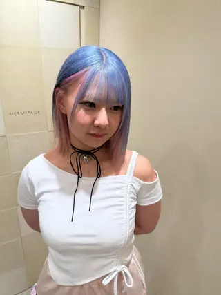 ショート 徳田 萌恵のヘアスタイル