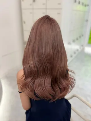 ロング カラー ヘアアレンジ 透明感カラー🎀艶髪 Anju/渋谷🎀のヘアスタイル