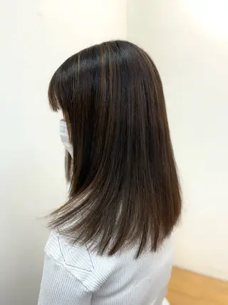 ロング 冨田 豊のヘアスタイル