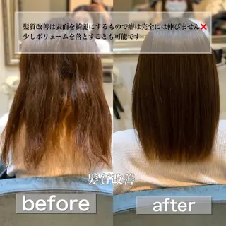 ロング 【清瀬】パサツキ 広がり改善川合剛史のヘアスタイル