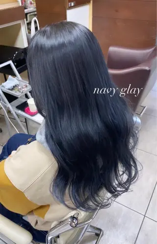 ロング レイヤー/艶髪カラー 森本くるみのヘアスタイル