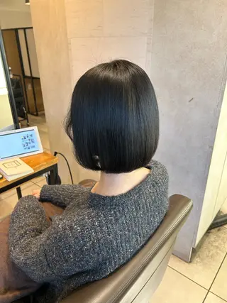 ミディアム 透明感カラー/ Ⓜ️めぐみのヘアスタイル