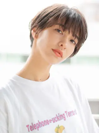 ショート 一ノ瀬 暁のヘアスタイル