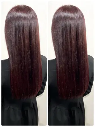 セミロング カラー レイヤー/ボブ 特化✂️福岡のヘアスタイル