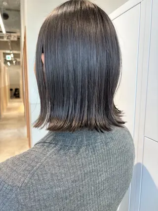 ミディアム カラー 透明感color🍀 Kurumiのヘアスタイル