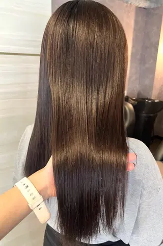 ロング カラー 🍒さき🍒大宮/ 透明感カラーのヘアスタイル