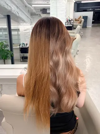 ロング カラー ヘアアレンジ ✨綺麗が続くカット ✨/星野六三四のヘアスタイル