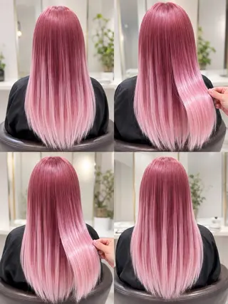 ロング イズ ミのヘアスタイル