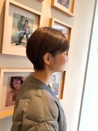 ショート 中尾 文哉のヘアスタイル