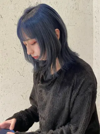 ミディアム カラー mai / linoah˚✧のヘアスタイル