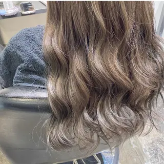 ロング カラー マンツーマン女性 美容師 奏のヘアスタイル