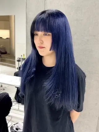 ロング sweep˖ ࣪⊹ ルカ┊ケアブリーチのヘアスタイル
