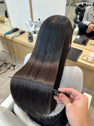 ロング 奥野 蓮のヘアスタイル