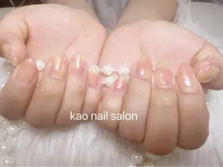 ネイル kao nail マグネット/長さだしのネイルデザイン