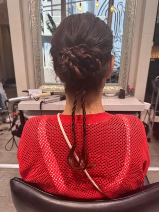 セミロング 平野 世菜のヘアスタイル