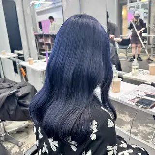 セミロング カラー ヘアアレンジ 🎀モテ暖色× エクステ🎀あかりのヘアスタイル