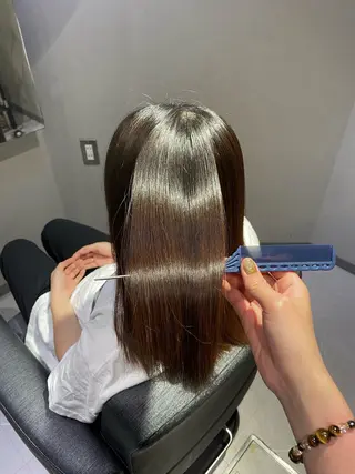 ミディアム 🫧髪質改善 🌼きさき🌼のヘアスタイル