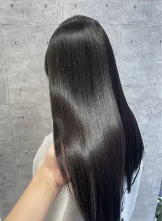 ロング カラー 【メンズパーマ✨️ 髪質改善矯正】岩城のヘアスタイル