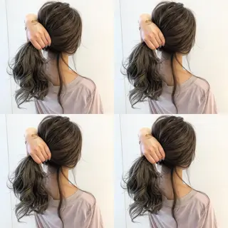 ロング カラー 似合わせ/レイヤー /ボブ/新谷のヘアスタイル