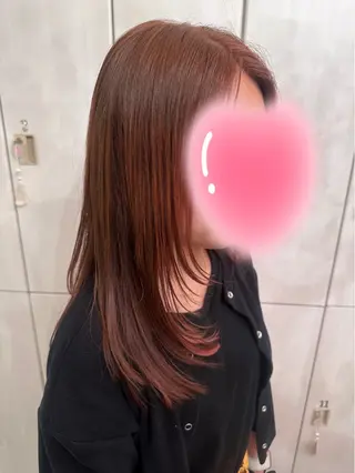 セミロング 古澤 由紀子のヘアスタイル