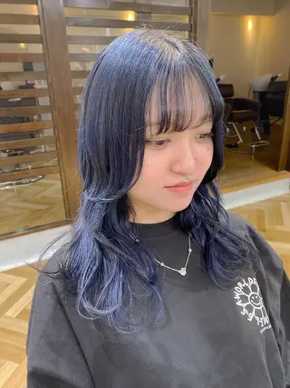 セミロング カラー ブリーチ/髪質改善 🍀MASAKiのヘアスタイル