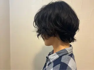 ショート 縮毛矯正特化/ 小顔カット/森彪真のヘアスタイル