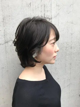 ミディアム メンズ特化 刈り上げない/金井のヘアスタイル