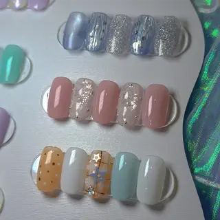 ネイル BLUE CORAのネイルデザイン