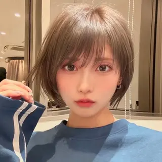 ショート 《髪質改善✖️レイヤ ー🩶》ナオヤのヘアスタイル