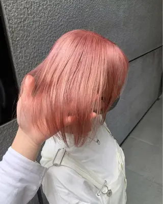 ミディアム カラー レイヤー専門家 ダブルカラー修のヘアスタイル