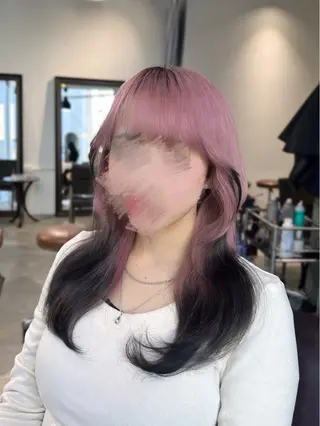 ロング カラー 🎀ハイトーン・艶 カラー HANA🎀のヘアスタイル