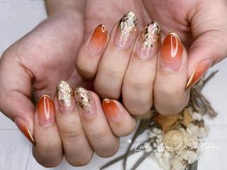 ショート カラー ネイル Le’a NailSalonのネイルデザイン