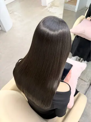 ロング 阿部 迅のヘアスタイル