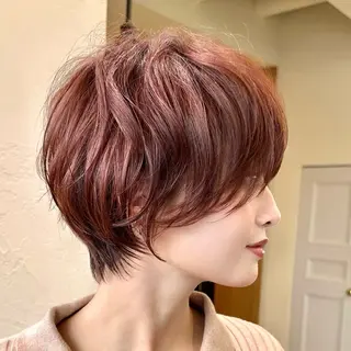 ショート ショート/40代から の似合わせ/たかいのヘアスタイル