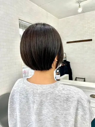 ショート HEARTS 神保町 meguのヘアスタイル