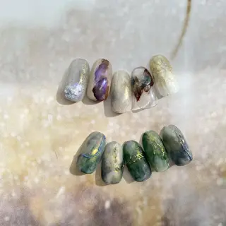 ネイル 栗林 実莉のネイルデザイン