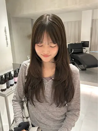 ロング カラー 🧚つやさらhair 🧚manakaのヘアスタイル