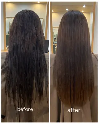 ロング 熊崎 未来のヘアスタイル