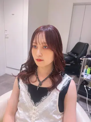 ミディアム カラー 💎透明感カラー特化 💎TAISEIのヘアスタイル