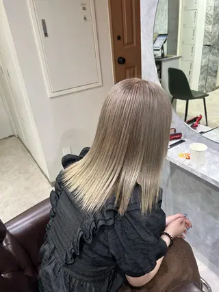 セミロング カラー 池袋/カラー特化🎨 ロング料金なし🩵のヘアスタイル