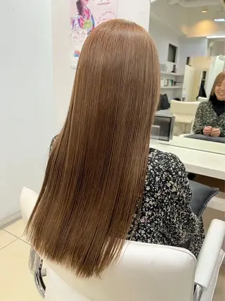 ロング [髪質改善カラー] 結城のヘアスタイル