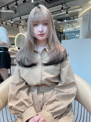 ロング 塚本 征也のヘアスタイル