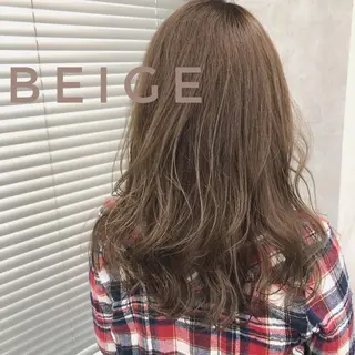 セミロング カラー YU-KA ✂︎Rico.のヘアスタイル